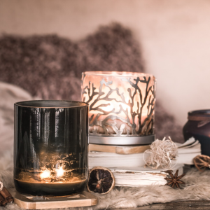 Velas aromáticas en envase premium